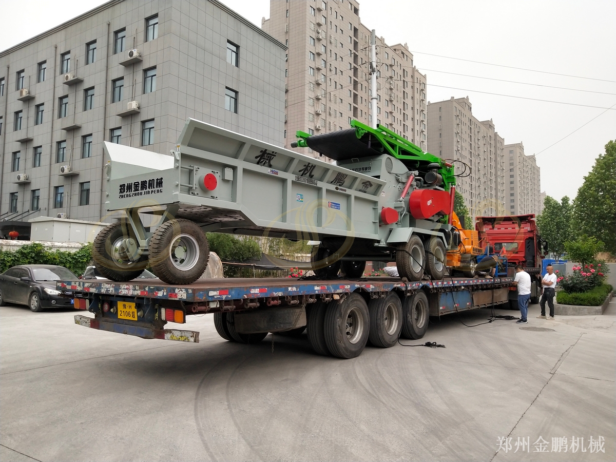 郑州金鹏废模板破碎机在废旧木材燃料化预粉碎处理中的应用